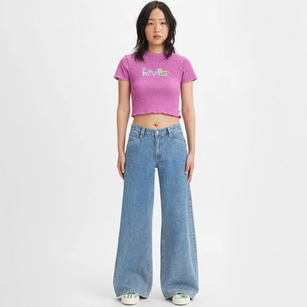 NWT!! Levi's(29) Women's, Distressed '94 Baggy Wide Leg Jeans